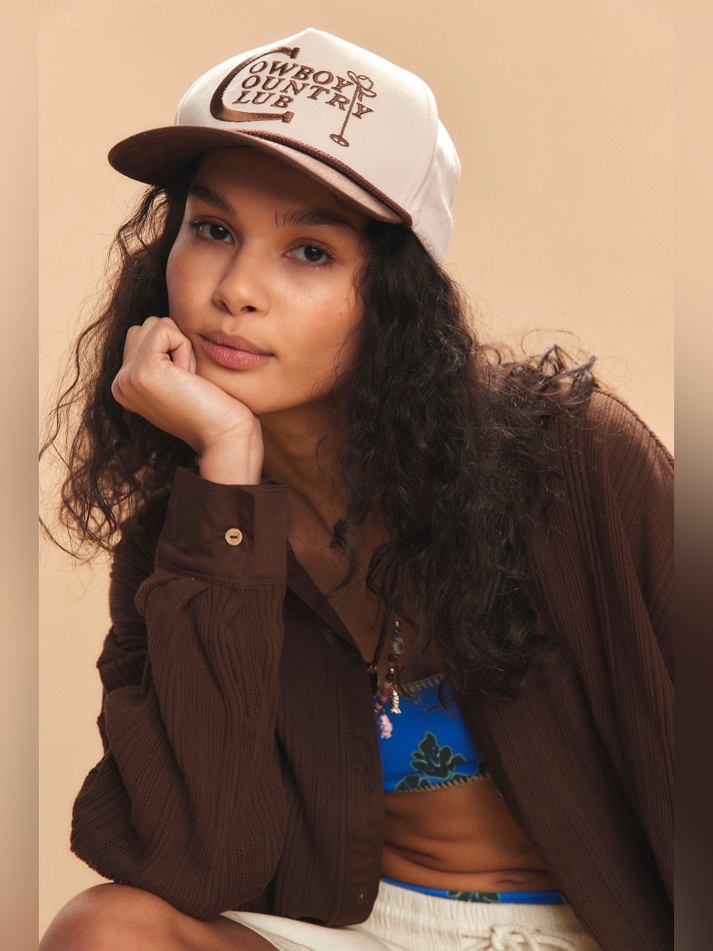 Free people Cowboy Country Club Hat